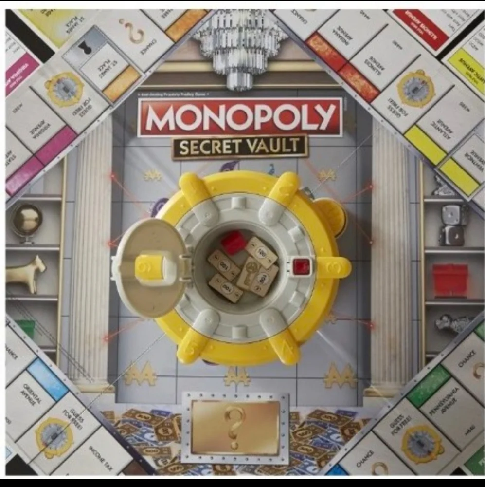 Monopoly SECRET VAULT Board Game - Ages 8+ BNWT Limited Edition 5☆ FINAL $$